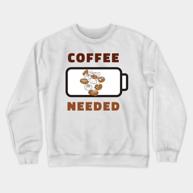 coffee, coffee lover, coffee bean, caffeine, coffee grinder, coffee gift, coffee gift idea, coffee maker Crewneck Sweatshirt by Shadowbyte91